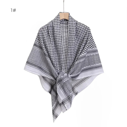 Head Neck Scarf Military Shawl Arabic Scarf Headwear