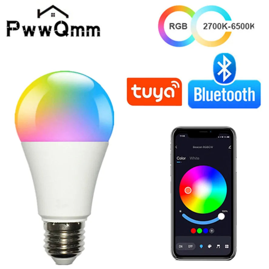 Bluetooth Smart Bulb Tuya APP Control